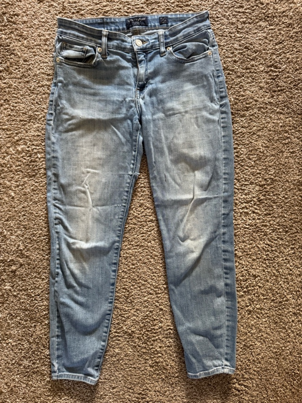 ❤️‍🔥3/$10 Or FREE BUNDLE ITEM✨ Lucky Brand Light Blue Skinny Jeans